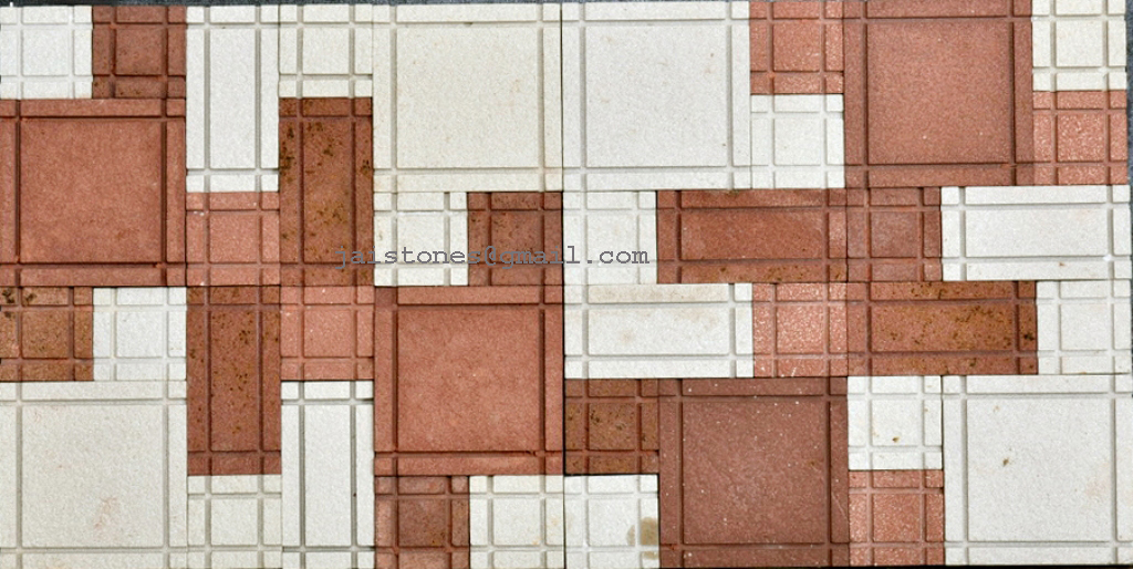 Latest and Popular Sale Decoration Stone Mosaic Tiles Linear Pattern with Sandblast face